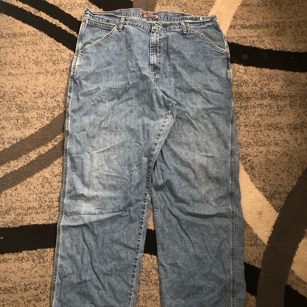 Relaxed Fit Light Blue Men's Denim Jeans
